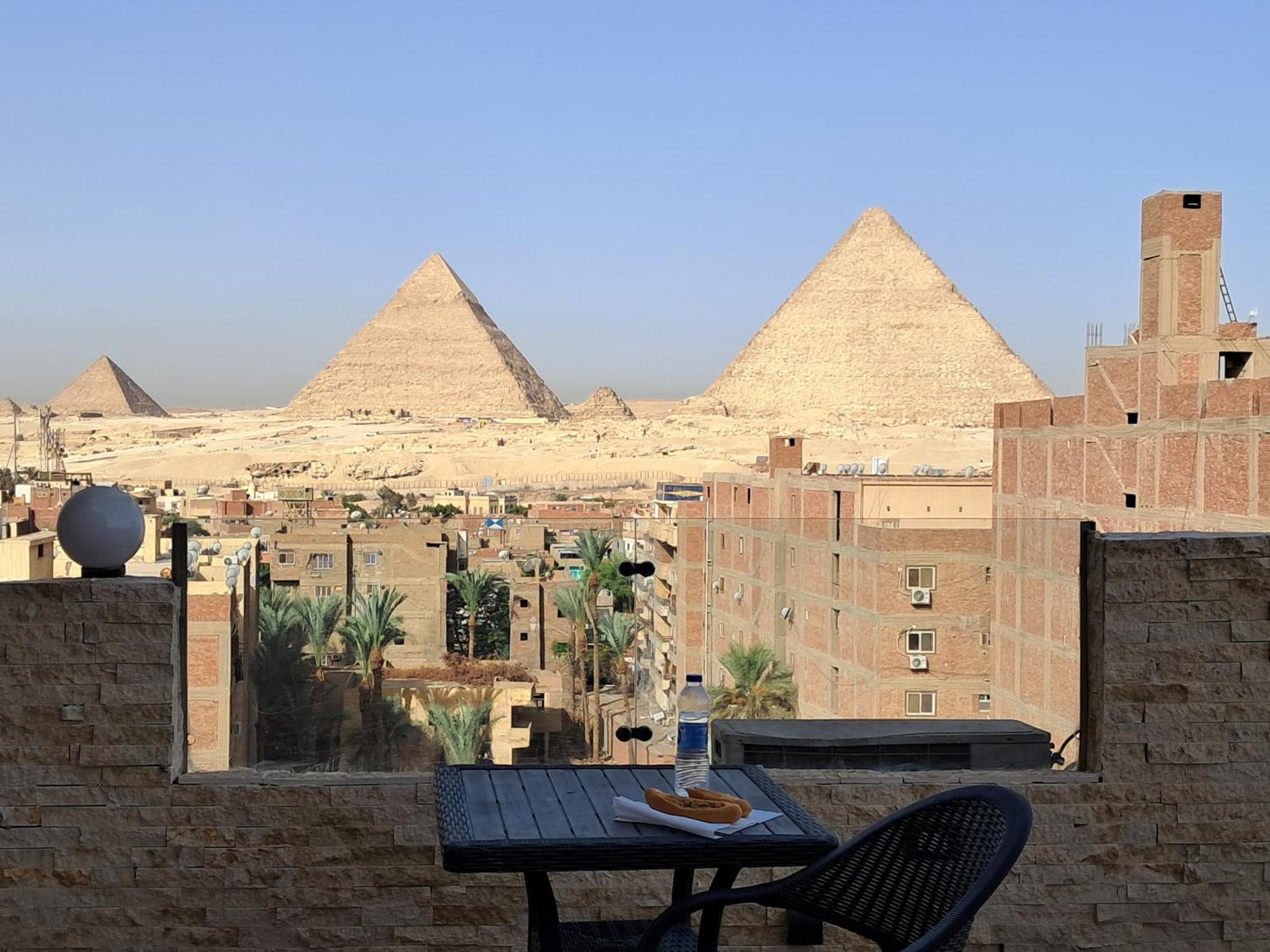 Piramide De Giza View Inn Kafret el-Gabal 외부 사진